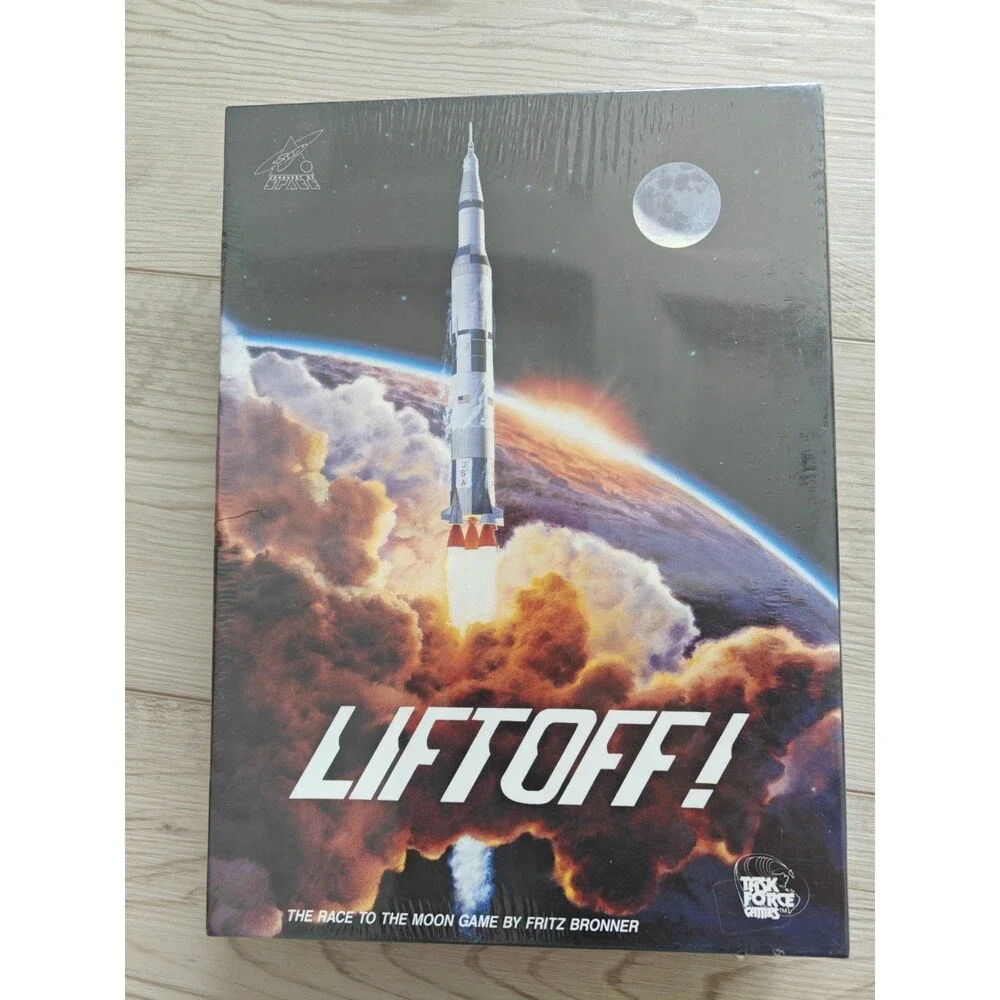 Task Force Games LIFTOFF! Factory Sealed Brand New Space Apollo Nasa